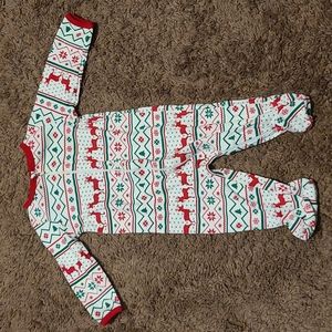 Christmas footed PJs